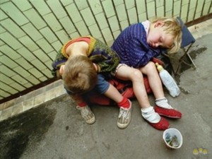 Жизнь запорожских детей на улице